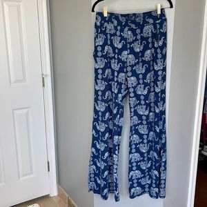 Evereve Braeve wide leg gaucho pants